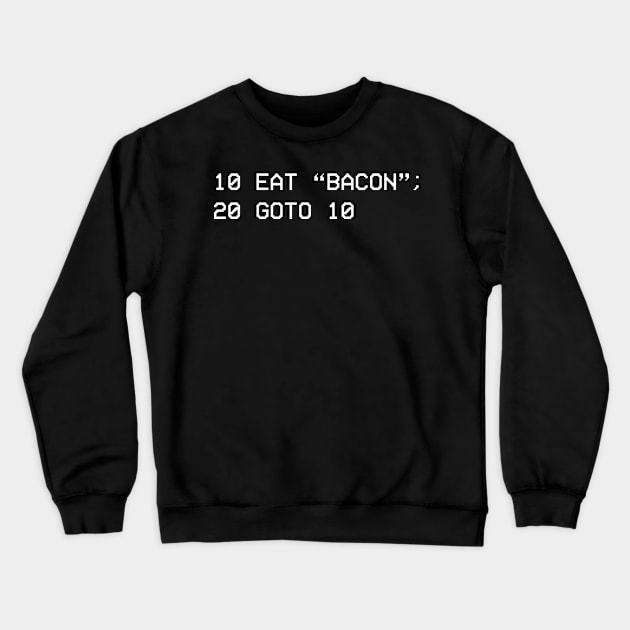 Basic Bacon Crewneck Sweatshirt by robotrobotROBOT